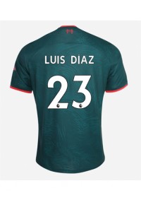 Liverpool Luis Diaz #23 Voetbaltruitje 3e tenue 2022-23 Korte Mouw